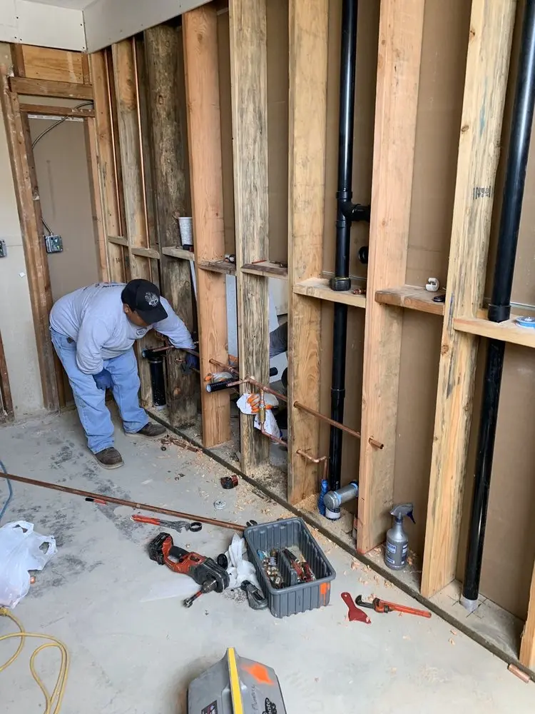 Commercial rough-in plumbing for Gas Line Repair in Commack